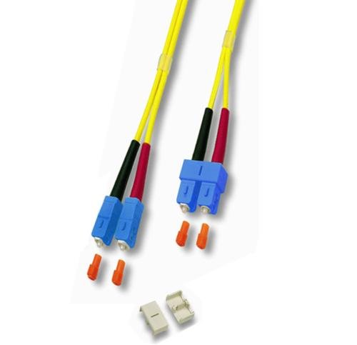 Neklan 2070812 - Cable de Fibra óptica dúplex monomodo (9/125 SC-SC, 7,50 m)