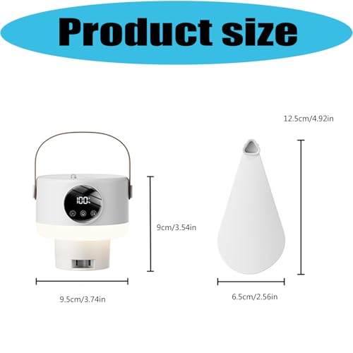 Ventilador colgante USB para camping y lámpara de noche de dormitorio 4