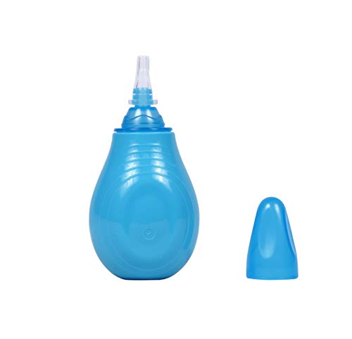 Image of 1st Step Baby Nose Cleaner /Nasal Vacuum Sucker Mucus Snot Aspirator with Ear Syringe (Blue)