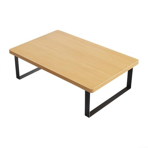 Soporte de metal y madera para horno microondas con pies antideslizantes, soporte de estufa para una colocación estable de encimera de cocina y uso eficiente del espacio (amarillo)