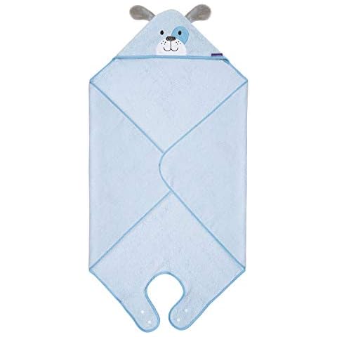 Clevamama Capa De Baño Bebé - Toalla Delantal Con Capucha Cover