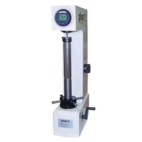 Accusize Industrial Tools Phase II+, Tall Frame Analog Rockwell Hardness Tester with Digital Indicator Upgrade, 5 Year Warranty, Nist Traceable, 900-332d