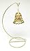 Home For ALL The Holidays Twisted Gold-Toned Ornament Stand (6 Inch)