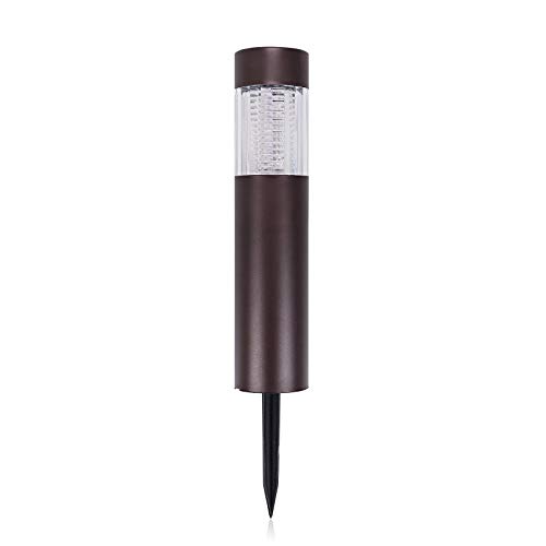 Kemeco KS205 4 Pack LED Solar Pathway Lights Outdoor Solar Bollard Light Solar Garden Lights Solar Landscape Lighting for Lawn Pathway Walkway Driveway Yard