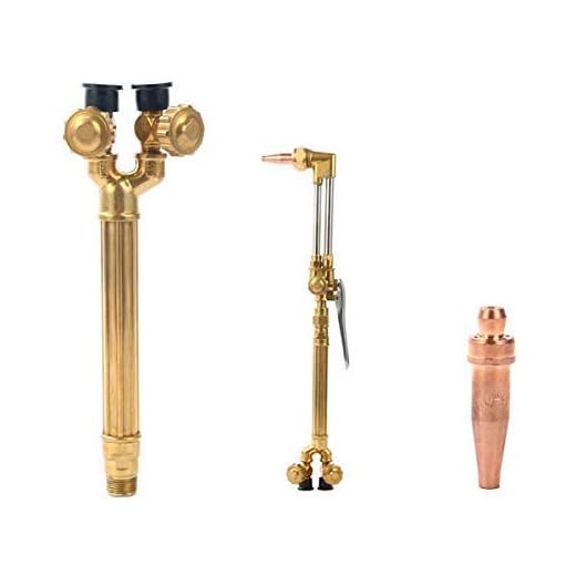 8MILELAKE Victor Style CA1350 & 100FC Oxygen/Acetylene Cutting Welding Set