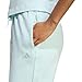 Adidas Women's Essentials Small Logo Feel Cozy Open Hem Pants, Halo Mint/White, Medium
