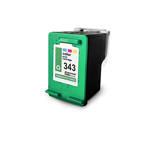 1x Müller Printware Cartucho de Tinta para HP K 7103 7108 reemplaza 343 CMY Tinte Cartridge Druckertinte