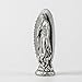 DevotedWalls 7 inch Our Lady of Guadalupe Figure, Mexican Patroness Faith and Hope Statue,Virgen de Guadalupe Figura,Catholic Saints Collection,Religious Gift,Catholic Easter Gift（Silver Color）