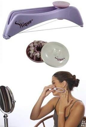 Drawstring Hair Removal Tool Practical Face Bristle Eyebrow Mustache Removal Apparatus
