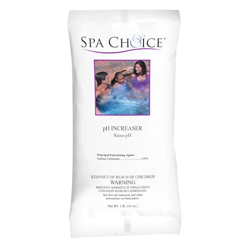 SpaChoice 2-Pounds Premium pH Increaser for Hot Tub, 100% Sodium Carbonate, Made in USA