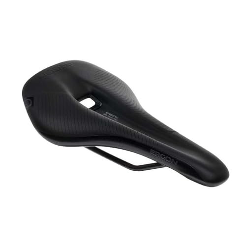 Selle vélo route Ergon SR Pro en finition noire avec ergonomie haut de gamme
