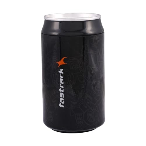 Fastrack Bold Quartz Analog Black Dial Silver Stainless Steel Strap Watch for Guys - NT38051SM07 - Image 5