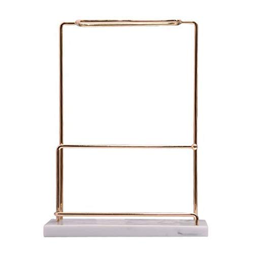 Yf-Chen Holder Marbling Resin Retro Nordic Jewelry Organizer Rack Display Earrings Stand Vintage Earring Holder, Accessory Storage Box And Display, Marble White #TOP14