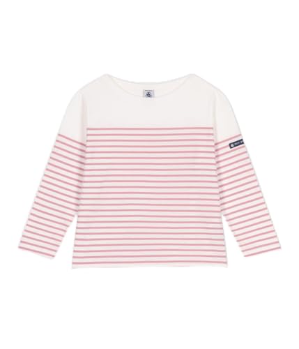 Marinière fille Petit Bateau vêtement marin enfant en coton à manches longues