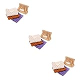 minkissy 12stücke Teiliges Tragbare Kosmetiktasche Für Damen Stilvoller Make-up Organizer Aus Weichem Material Milch-Apfel Kaffee Und Milchweiß Für Reisen Und Unterwegs