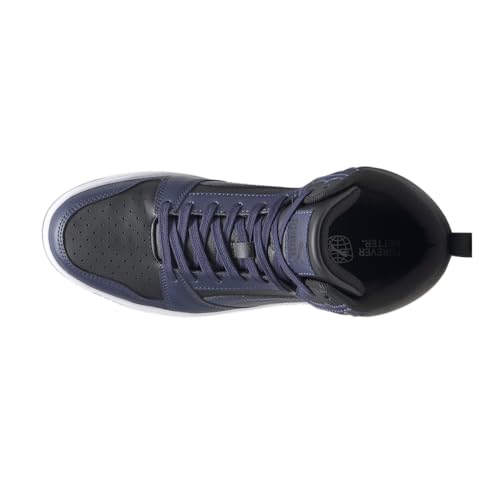 Image of PUMA Mens Rebound High Top Sneaker Casual Shoes, Puma Black-puma Navy-puma White, 9 US