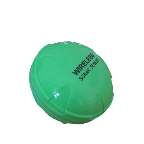 SDSKZOZP Sonda ecosonda portátil con Bluetooth, Sensor de Profundidad, for Pesca en el mar y Lagos(Green sonars)