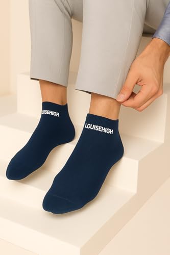 Image of Men Cotton Ankle Length Socks Combo