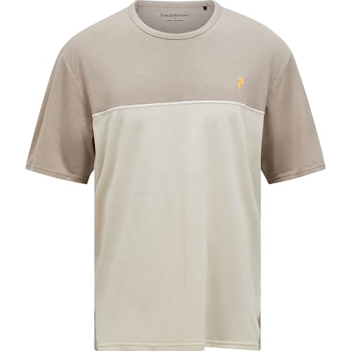 T-shirt trail en laine mélangée Peak Performance homme pour courir sans irritations