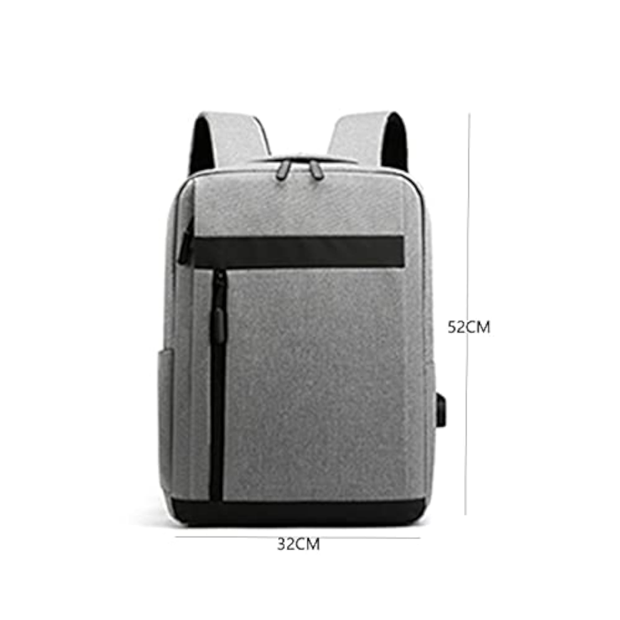 Men's Korean Style Laptop Backpack, Casual Rucksack