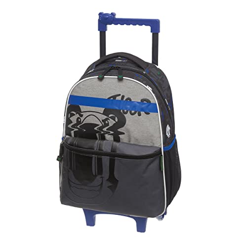 Mochila com Rodinhas Melt Cinza - Tigor