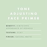 e.l.f. Tone Adjusting Face Primer, Makeup Primer For Neutralizing Uneven Skin Tones & Redness, Grips Makeup To Last, Vegan & Cruelty-free, Small - Image 2