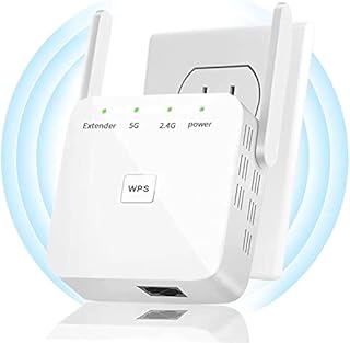 2022 Newest WiFi Extender, WiFi Booster, WiFi Repeater，Covers Up to 8640 Sq.ft and 40 Devices, Internet Booster - with Ethernet Port, Quick Setup, Home Wireless Signal Booster