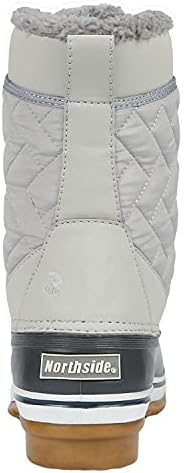 Northside Women's Modesto Snow Boot, Light Gray/Light Blue 8 | Image 2