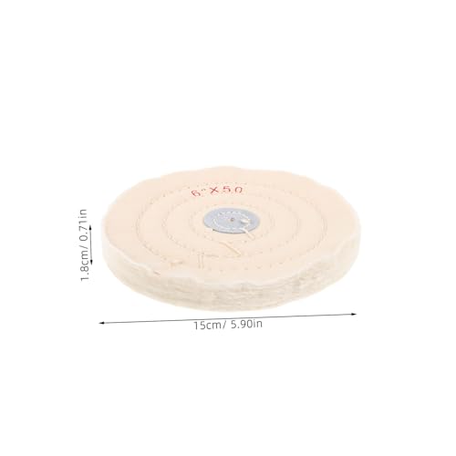 Coussin de polissage en coton blanc premium pour finitions de haute précision