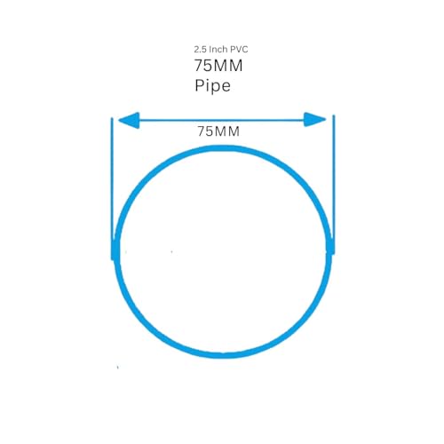 Image of NRV PVC Flip Valve, White Drain Pipe Fitting, Cap for preventing or no Entry Rats, Insects. etc Rat protection for home pipe (SIZE 2.5 inch)