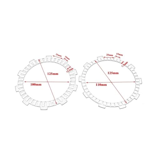 Kit de disques friction d'embrayage moto CB500X CB400X 19-22