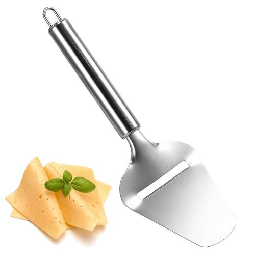 XiangSKY Cheese Slicer Stainless Steel Cheese Slicer for All Types of Cheese - Non-Stick Cheese Shaver - for Kitchen Cooking