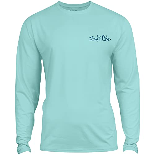 Salt Life Boy's Amerituna Youth Long Sleeve Performance Shirt2