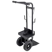 SIP Large Cylinder Welding Trolley, Heavy Duty Cart for Welding Gas Cylinder and Welder Machine