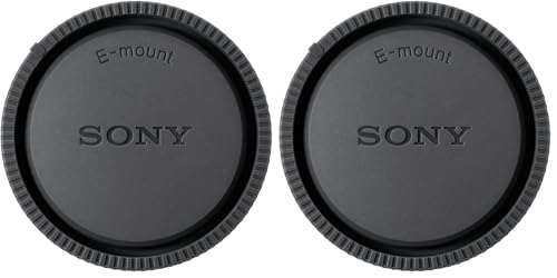 Sony ALC-R1EM Rear Lens Cap for E Mount Lenses, Black (Pack of 2)