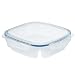 LOCK & LOCK SPECIAL 3 Divided Lunch box Container, Large 50.72-oz / 6.34-cup