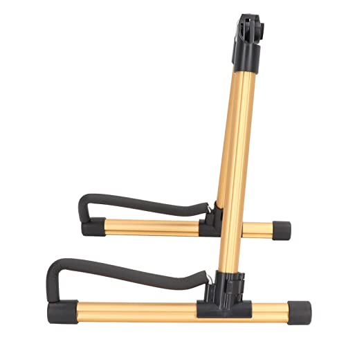 Support de Guitare Pliable Support D’instrument Pliant en Métal Réglable pour Instruments à Cordes(Or) - Les Beatles, Paul McCartney, John Lennon, RIngo Starr, George Harrison Support de Guitare Pliable Support D'instrument Pliant en Métal Réglable pour Instruments à Cordes(Or) – Image 3