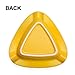 Cigar Ashtray Triangle - Large Outdoor Rest for Patio/Outside/Indoor (Yellow)