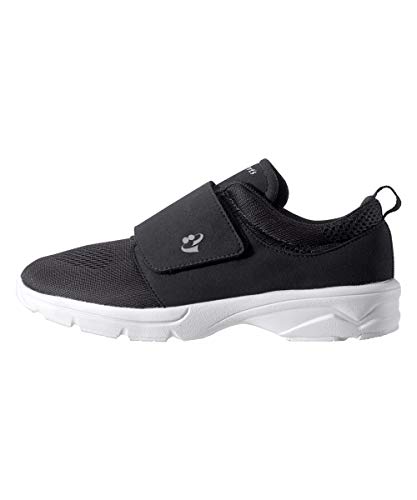 Extra Wide Ultra Lightweight Walking Shoes for Men - Slip - Black 10