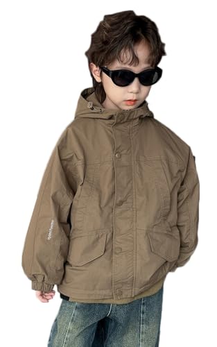 BOSS] [ボス] キッズ リバーシブル はっ水 ダウン ジャケット ロゴ