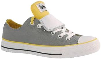 grey double tongue converse