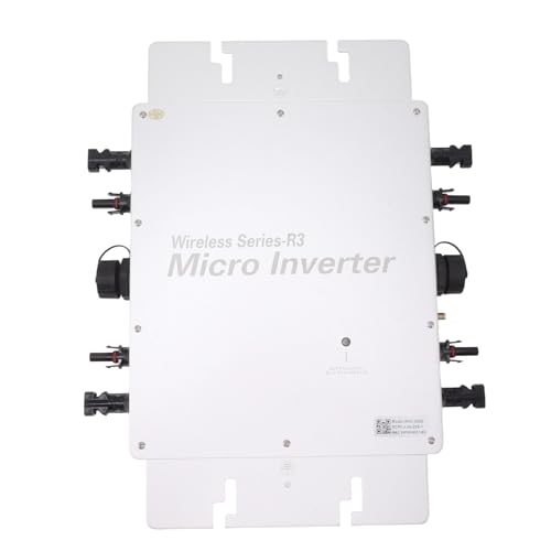 Microinversor solar 2000W con monitoreo de aplicación de 433MHz para exterior IP65