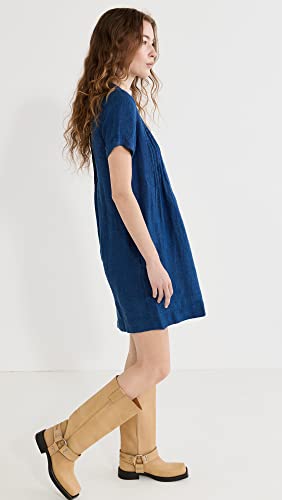 Image of Faherty Women's Gemina Basketweave Dress