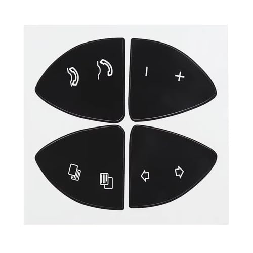 Bouton volant Benz W220 S430 effacé ? Kit sticker autocollants solution réparation