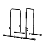 SculPong Dip Stand, Pull Up Bar Station, Power Tower, Heavy Duty Parallel Bar for Tricep Dips, Pull-Ups, Push-Ups, L-Sits