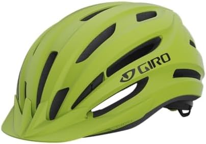 Giro Register II Lightweight In-Mold Helmet with Removable Visor, Custom Fit, MIPS Evolve Core Technology for Protection, Colour: Lime, Size: UA