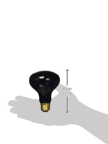 Zilla Incandescent Spot Bulbs Night Black 75 Watts (Pack of 3) - Thumbnail 4