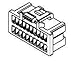 Headers & Wire Housings 30CKT WTB FM HOUSING DUAL ROW (1 piece)