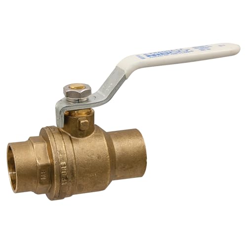 NIBCO SFP600A-LF Lead-Free DZR Brass Ball Valve, 1''