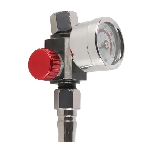 Laroal Gewinde Farbe Spray luftdruckregler pneumatische regelventil mit Manometer geeignet für pneumatische Werkzeuge